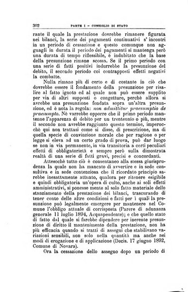 La giustizia amministrativa raccolta di decisioni e pareri del Consiglio di Stato, decisioni della Corte dei conti, sentenze della Cassazione di Roma, e decisioni delle Giunte provinciali amministrative