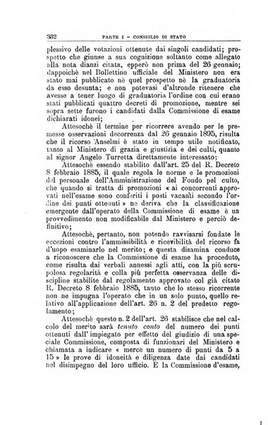 La giustizia amministrativa raccolta di decisioni e pareri del Consiglio di Stato, decisioni della Corte dei conti, sentenze della Cassazione di Roma, e decisioni delle Giunte provinciali amministrative