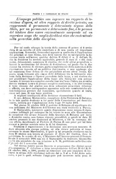 La giustizia amministrativa raccolta di decisioni e pareri del Consiglio di Stato, decisioni della Corte dei conti, sentenze della Cassazione di Roma, e decisioni delle Giunte provinciali amministrative