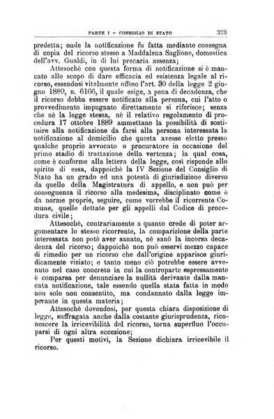 La giustizia amministrativa raccolta di decisioni e pareri del Consiglio di Stato, decisioni della Corte dei conti, sentenze della Cassazione di Roma, e decisioni delle Giunte provinciali amministrative