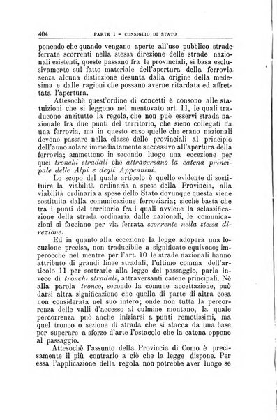 La giustizia amministrativa raccolta di decisioni e pareri del Consiglio di Stato, decisioni della Corte dei conti, sentenze della Cassazione di Roma, e decisioni delle Giunte provinciali amministrative