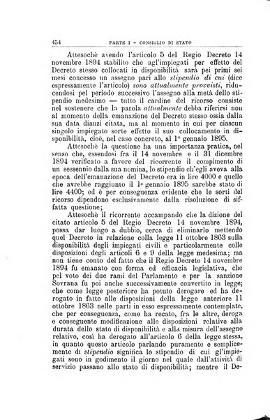 La giustizia amministrativa raccolta di decisioni e pareri del Consiglio di Stato, decisioni della Corte dei conti, sentenze della Cassazione di Roma, e decisioni delle Giunte provinciali amministrative