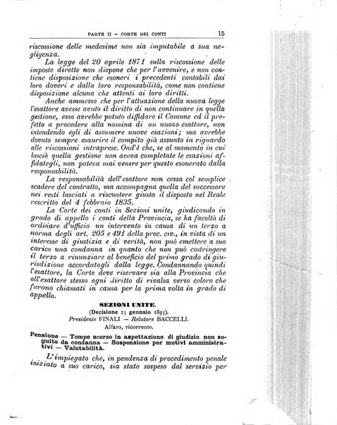 La giustizia amministrativa raccolta di decisioni e pareri del Consiglio di Stato, decisioni della Corte dei conti, sentenze della Cassazione di Roma, e decisioni delle Giunte provinciali amministrative