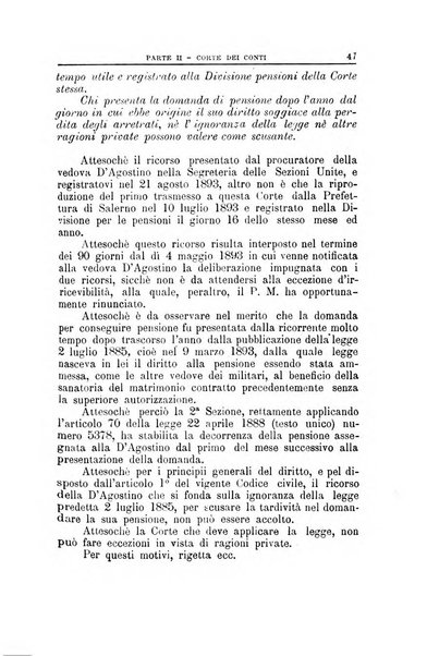 La giustizia amministrativa raccolta di decisioni e pareri del Consiglio di Stato, decisioni della Corte dei conti, sentenze della Cassazione di Roma, e decisioni delle Giunte provinciali amministrative