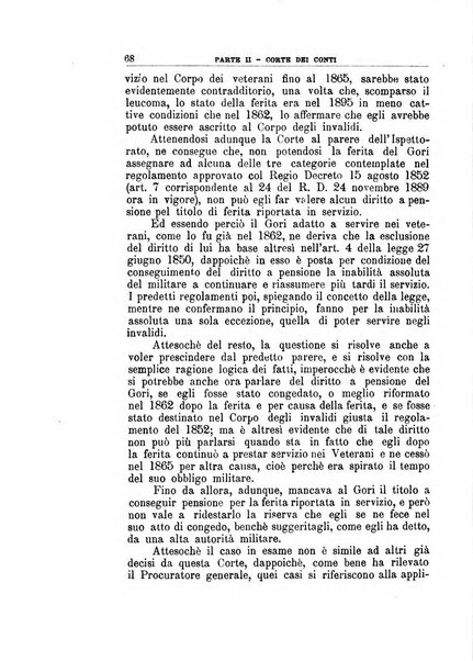 La giustizia amministrativa raccolta di decisioni e pareri del Consiglio di Stato, decisioni della Corte dei conti, sentenze della Cassazione di Roma, e decisioni delle Giunte provinciali amministrative