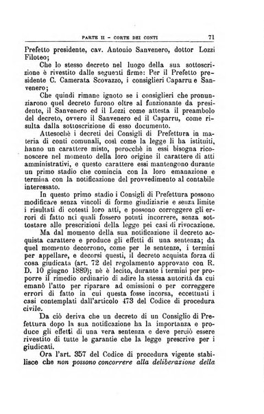 La giustizia amministrativa raccolta di decisioni e pareri del Consiglio di Stato, decisioni della Corte dei conti, sentenze della Cassazione di Roma, e decisioni delle Giunte provinciali amministrative