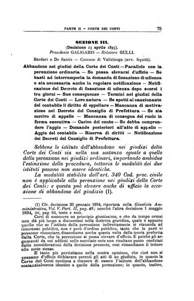 La giustizia amministrativa raccolta di decisioni e pareri del Consiglio di Stato, decisioni della Corte dei conti, sentenze della Cassazione di Roma, e decisioni delle Giunte provinciali amministrative