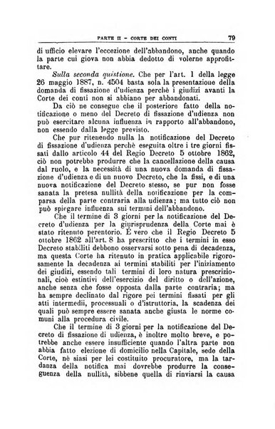 La giustizia amministrativa raccolta di decisioni e pareri del Consiglio di Stato, decisioni della Corte dei conti, sentenze della Cassazione di Roma, e decisioni delle Giunte provinciali amministrative