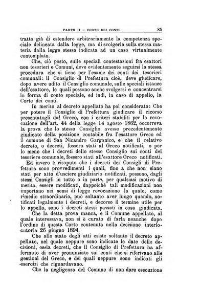 La giustizia amministrativa raccolta di decisioni e pareri del Consiglio di Stato, decisioni della Corte dei conti, sentenze della Cassazione di Roma, e decisioni delle Giunte provinciali amministrative