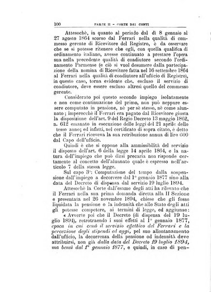 La giustizia amministrativa raccolta di decisioni e pareri del Consiglio di Stato, decisioni della Corte dei conti, sentenze della Cassazione di Roma, e decisioni delle Giunte provinciali amministrative