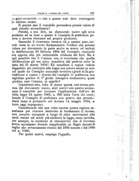 La giustizia amministrativa raccolta di decisioni e pareri del Consiglio di Stato, decisioni della Corte dei conti, sentenze della Cassazione di Roma, e decisioni delle Giunte provinciali amministrative