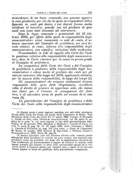 La giustizia amministrativa raccolta di decisioni e pareri del Consiglio di Stato, decisioni della Corte dei conti, sentenze della Cassazione di Roma, e decisioni delle Giunte provinciali amministrative