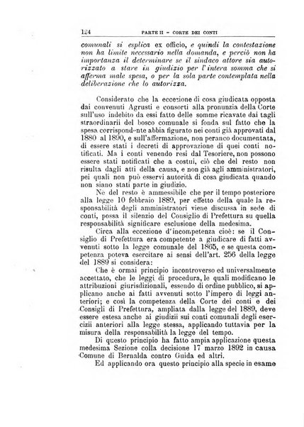 La giustizia amministrativa raccolta di decisioni e pareri del Consiglio di Stato, decisioni della Corte dei conti, sentenze della Cassazione di Roma, e decisioni delle Giunte provinciali amministrative