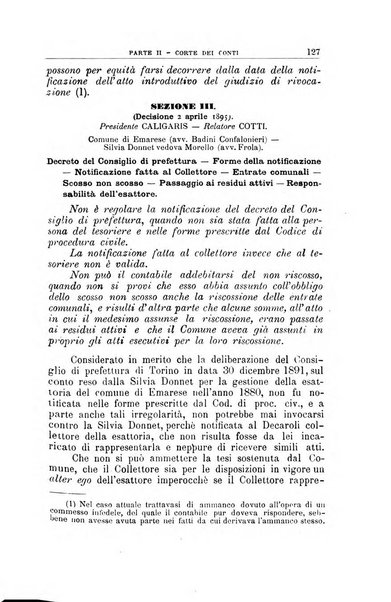 La giustizia amministrativa raccolta di decisioni e pareri del Consiglio di Stato, decisioni della Corte dei conti, sentenze della Cassazione di Roma, e decisioni delle Giunte provinciali amministrative