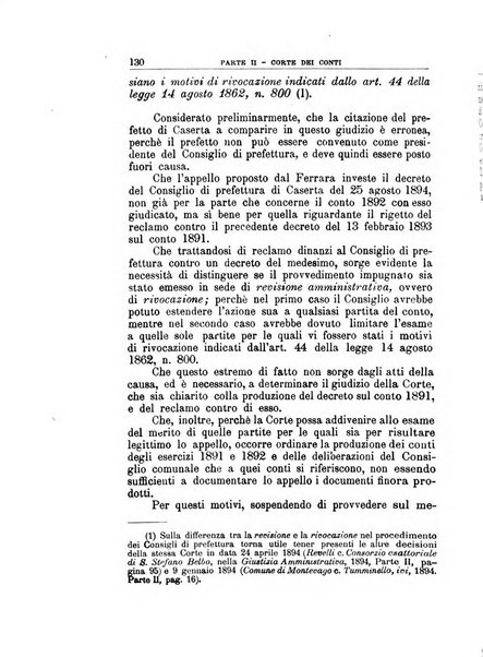 La giustizia amministrativa raccolta di decisioni e pareri del Consiglio di Stato, decisioni della Corte dei conti, sentenze della Cassazione di Roma, e decisioni delle Giunte provinciali amministrative