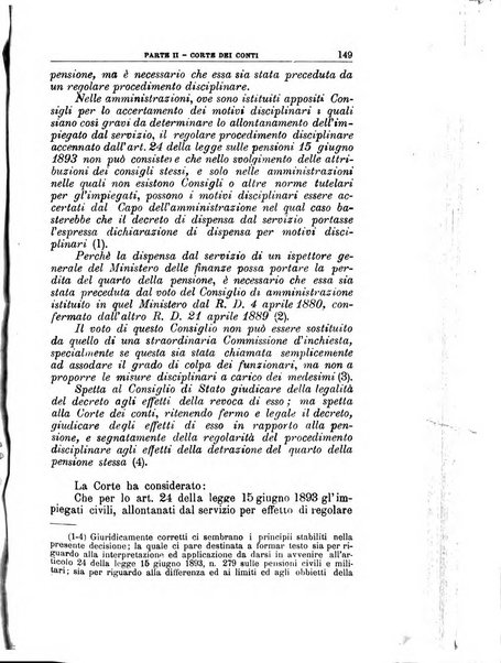 La giustizia amministrativa raccolta di decisioni e pareri del Consiglio di Stato, decisioni della Corte dei conti, sentenze della Cassazione di Roma, e decisioni delle Giunte provinciali amministrative