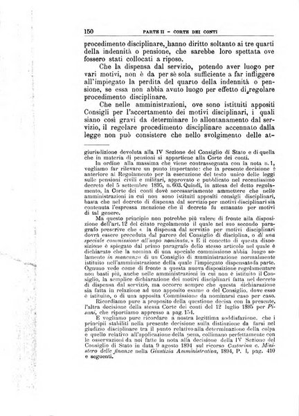 La giustizia amministrativa raccolta di decisioni e pareri del Consiglio di Stato, decisioni della Corte dei conti, sentenze della Cassazione di Roma, e decisioni delle Giunte provinciali amministrative