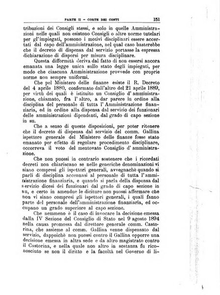 La giustizia amministrativa raccolta di decisioni e pareri del Consiglio di Stato, decisioni della Corte dei conti, sentenze della Cassazione di Roma, e decisioni delle Giunte provinciali amministrative