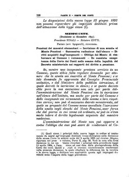 La giustizia amministrativa raccolta di decisioni e pareri del Consiglio di Stato, decisioni della Corte dei conti, sentenze della Cassazione di Roma, e decisioni delle Giunte provinciali amministrative