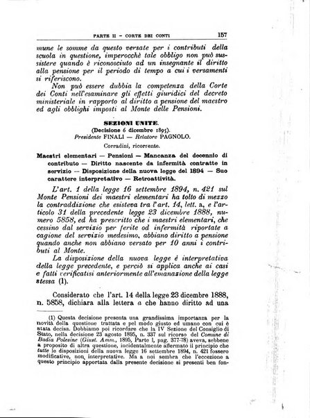 La giustizia amministrativa raccolta di decisioni e pareri del Consiglio di Stato, decisioni della Corte dei conti, sentenze della Cassazione di Roma, e decisioni delle Giunte provinciali amministrative