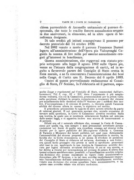 La giustizia amministrativa raccolta di decisioni e pareri del Consiglio di Stato, decisioni della Corte dei conti, sentenze della Cassazione di Roma, e decisioni delle Giunte provinciali amministrative