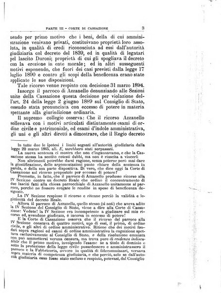 La giustizia amministrativa raccolta di decisioni e pareri del Consiglio di Stato, decisioni della Corte dei conti, sentenze della Cassazione di Roma, e decisioni delle Giunte provinciali amministrative