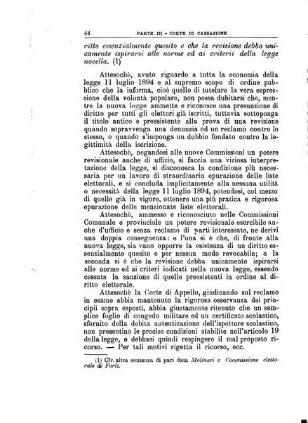 La giustizia amministrativa raccolta di decisioni e pareri del Consiglio di Stato, decisioni della Corte dei conti, sentenze della Cassazione di Roma, e decisioni delle Giunte provinciali amministrative