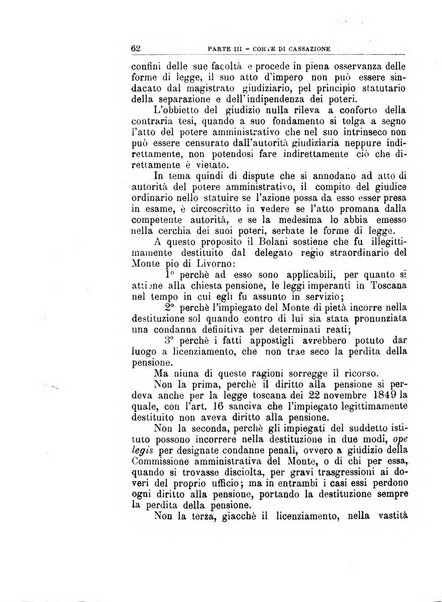 La giustizia amministrativa raccolta di decisioni e pareri del Consiglio di Stato, decisioni della Corte dei conti, sentenze della Cassazione di Roma, e decisioni delle Giunte provinciali amministrative