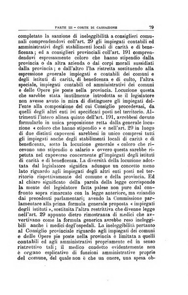 La giustizia amministrativa raccolta di decisioni e pareri del Consiglio di Stato, decisioni della Corte dei conti, sentenze della Cassazione di Roma, e decisioni delle Giunte provinciali amministrative