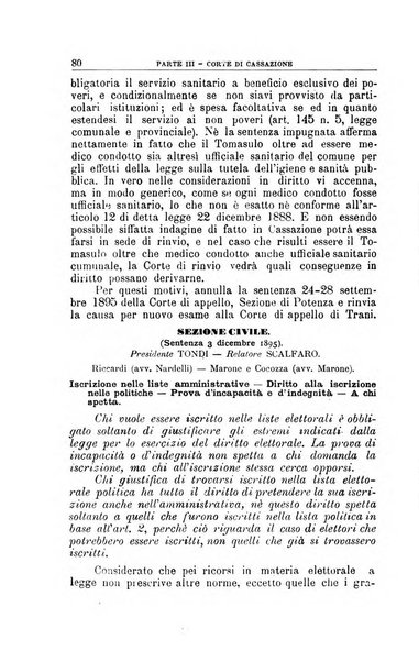 La giustizia amministrativa raccolta di decisioni e pareri del Consiglio di Stato, decisioni della Corte dei conti, sentenze della Cassazione di Roma, e decisioni delle Giunte provinciali amministrative