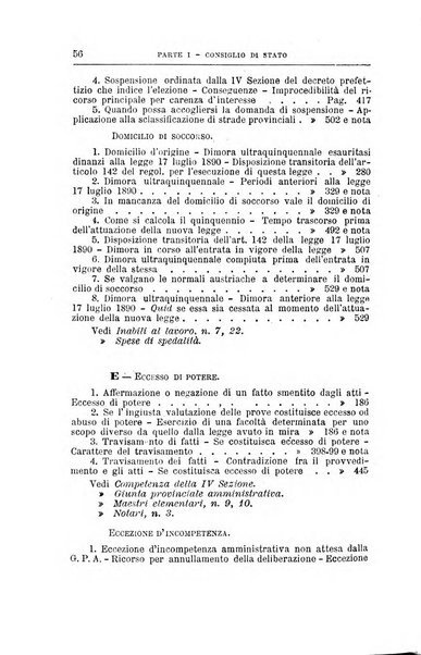 La giustizia amministrativa raccolta di decisioni e pareri del Consiglio di Stato, decisioni della Corte dei conti, sentenze della Cassazione di Roma, e decisioni delle Giunte provinciali amministrative