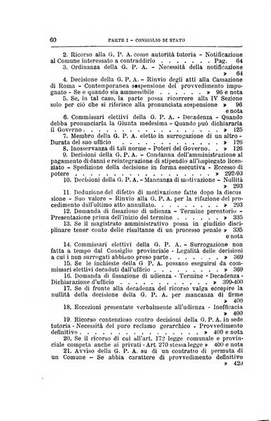 La giustizia amministrativa raccolta di decisioni e pareri del Consiglio di Stato, decisioni della Corte dei conti, sentenze della Cassazione di Roma, e decisioni delle Giunte provinciali amministrative