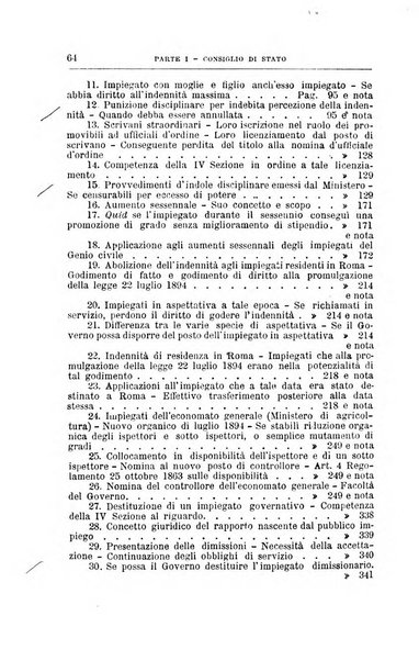 La giustizia amministrativa raccolta di decisioni e pareri del Consiglio di Stato, decisioni della Corte dei conti, sentenze della Cassazione di Roma, e decisioni delle Giunte provinciali amministrative