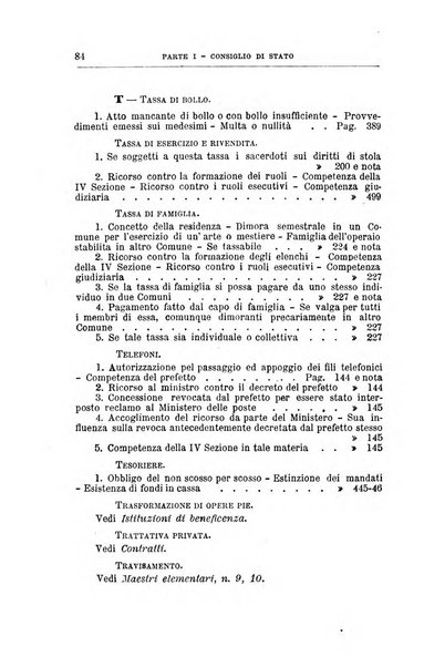 La giustizia amministrativa raccolta di decisioni e pareri del Consiglio di Stato, decisioni della Corte dei conti, sentenze della Cassazione di Roma, e decisioni delle Giunte provinciali amministrative