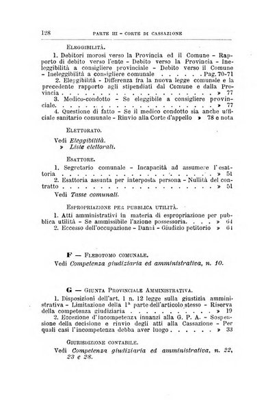 La giustizia amministrativa raccolta di decisioni e pareri del Consiglio di Stato, decisioni della Corte dei conti, sentenze della Cassazione di Roma, e decisioni delle Giunte provinciali amministrative