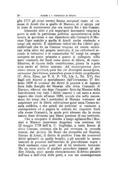 La giustizia amministrativa raccolta di decisioni e pareri del Consiglio di Stato, decisioni della Corte dei conti, sentenze della Cassazione di Roma, e decisioni delle Giunte provinciali amministrative