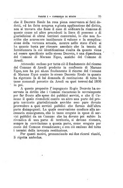 La giustizia amministrativa raccolta di decisioni e pareri del Consiglio di Stato, decisioni della Corte dei conti, sentenze della Cassazione di Roma, e decisioni delle Giunte provinciali amministrative