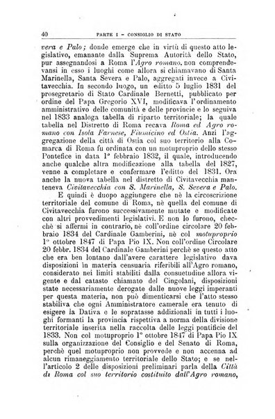 La giustizia amministrativa raccolta di decisioni e pareri del Consiglio di Stato, decisioni della Corte dei conti, sentenze della Cassazione di Roma, e decisioni delle Giunte provinciali amministrative