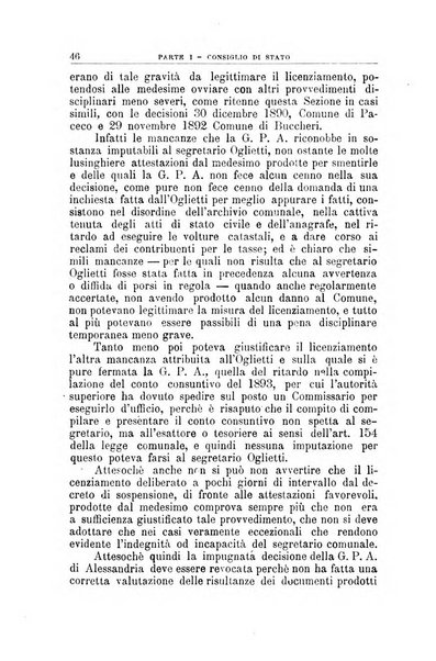 La giustizia amministrativa raccolta di decisioni e pareri del Consiglio di Stato, decisioni della Corte dei conti, sentenze della Cassazione di Roma, e decisioni delle Giunte provinciali amministrative