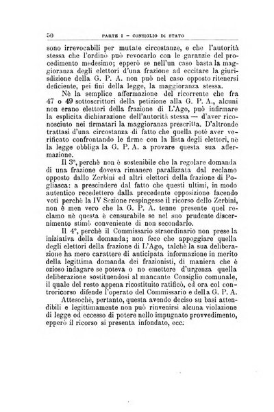 La giustizia amministrativa raccolta di decisioni e pareri del Consiglio di Stato, decisioni della Corte dei conti, sentenze della Cassazione di Roma, e decisioni delle Giunte provinciali amministrative