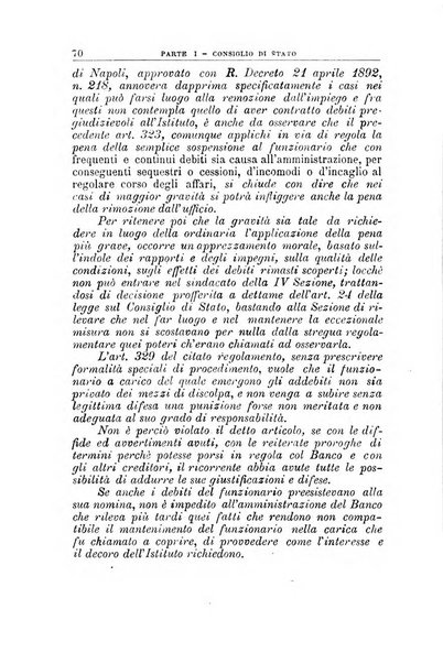 La giustizia amministrativa raccolta di decisioni e pareri del Consiglio di Stato, decisioni della Corte dei conti, sentenze della Cassazione di Roma, e decisioni delle Giunte provinciali amministrative