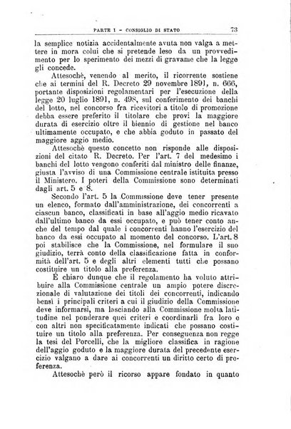 La giustizia amministrativa raccolta di decisioni e pareri del Consiglio di Stato, decisioni della Corte dei conti, sentenze della Cassazione di Roma, e decisioni delle Giunte provinciali amministrative