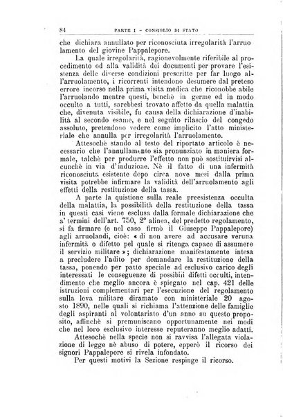 La giustizia amministrativa raccolta di decisioni e pareri del Consiglio di Stato, decisioni della Corte dei conti, sentenze della Cassazione di Roma, e decisioni delle Giunte provinciali amministrative