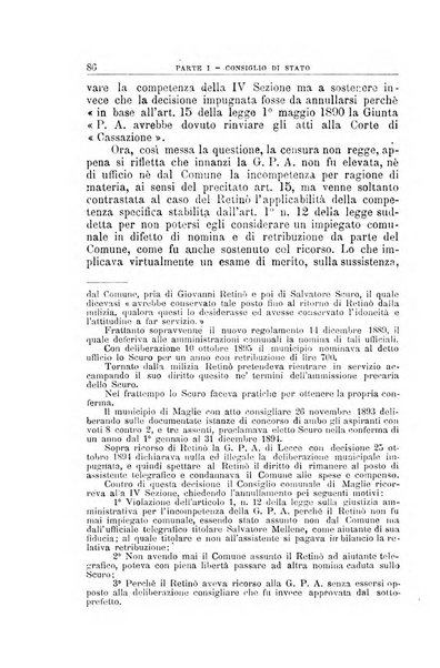 La giustizia amministrativa raccolta di decisioni e pareri del Consiglio di Stato, decisioni della Corte dei conti, sentenze della Cassazione di Roma, e decisioni delle Giunte provinciali amministrative