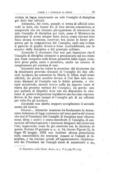 La giustizia amministrativa raccolta di decisioni e pareri del Consiglio di Stato, decisioni della Corte dei conti, sentenze della Cassazione di Roma, e decisioni delle Giunte provinciali amministrative