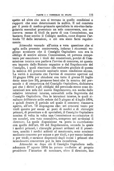 La giustizia amministrativa raccolta di decisioni e pareri del Consiglio di Stato, decisioni della Corte dei conti, sentenze della Cassazione di Roma, e decisioni delle Giunte provinciali amministrative