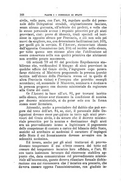 La giustizia amministrativa raccolta di decisioni e pareri del Consiglio di Stato, decisioni della Corte dei conti, sentenze della Cassazione di Roma, e decisioni delle Giunte provinciali amministrative