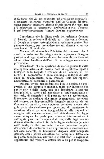 La giustizia amministrativa raccolta di decisioni e pareri del Consiglio di Stato, decisioni della Corte dei conti, sentenze della Cassazione di Roma, e decisioni delle Giunte provinciali amministrative