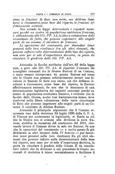 La giustizia amministrativa raccolta di decisioni e pareri del Consiglio di Stato, decisioni della Corte dei conti, sentenze della Cassazione di Roma, e decisioni delle Giunte provinciali amministrative