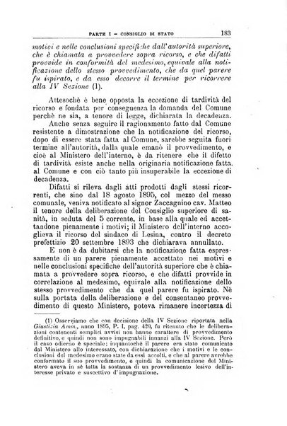 La giustizia amministrativa raccolta di decisioni e pareri del Consiglio di Stato, decisioni della Corte dei conti, sentenze della Cassazione di Roma, e decisioni delle Giunte provinciali amministrative